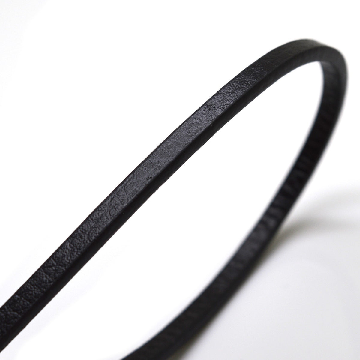 6mm Round Genuine Leather Cord for Jewelry Making 1.1 Yard 