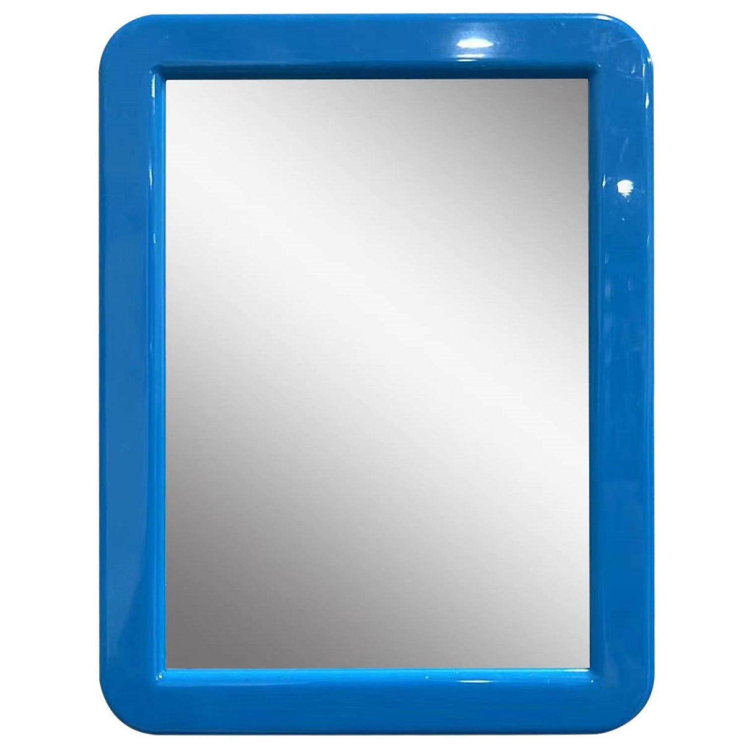Cerem-magnetic Glass Mirror for School Locker, Fridge 5 inch x 7 inch Gray, Size: 5 x 7